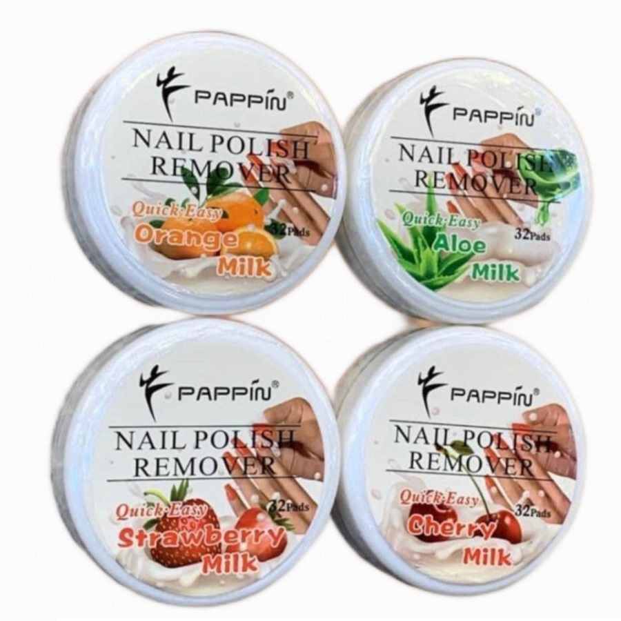 بابين مزيل طلاء الاظافر 32 قطعة