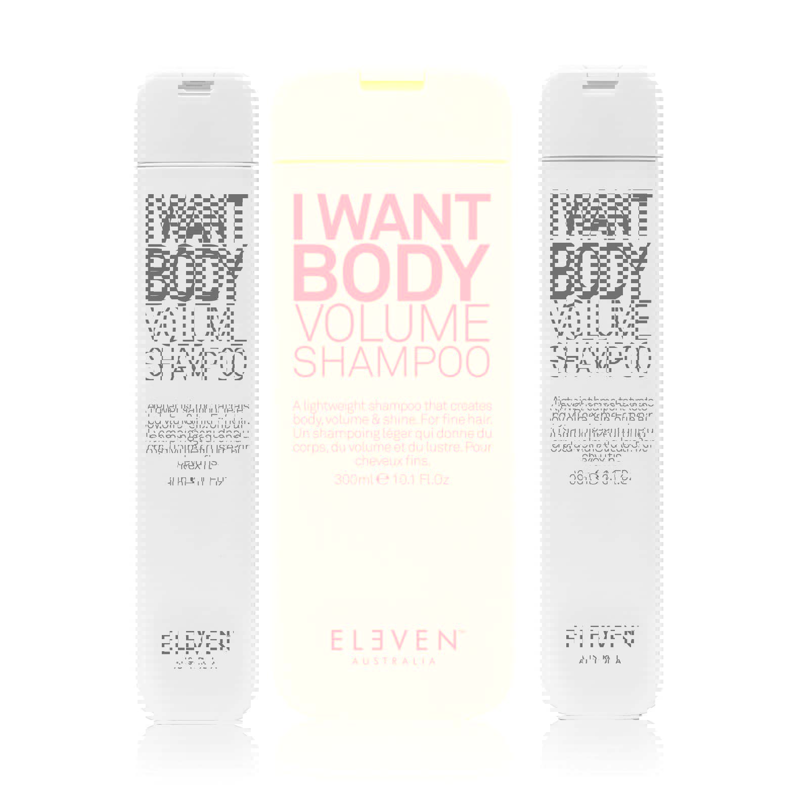 شامبو إيليفن ٣٠٠ مل، أريد كثافة في الجسم