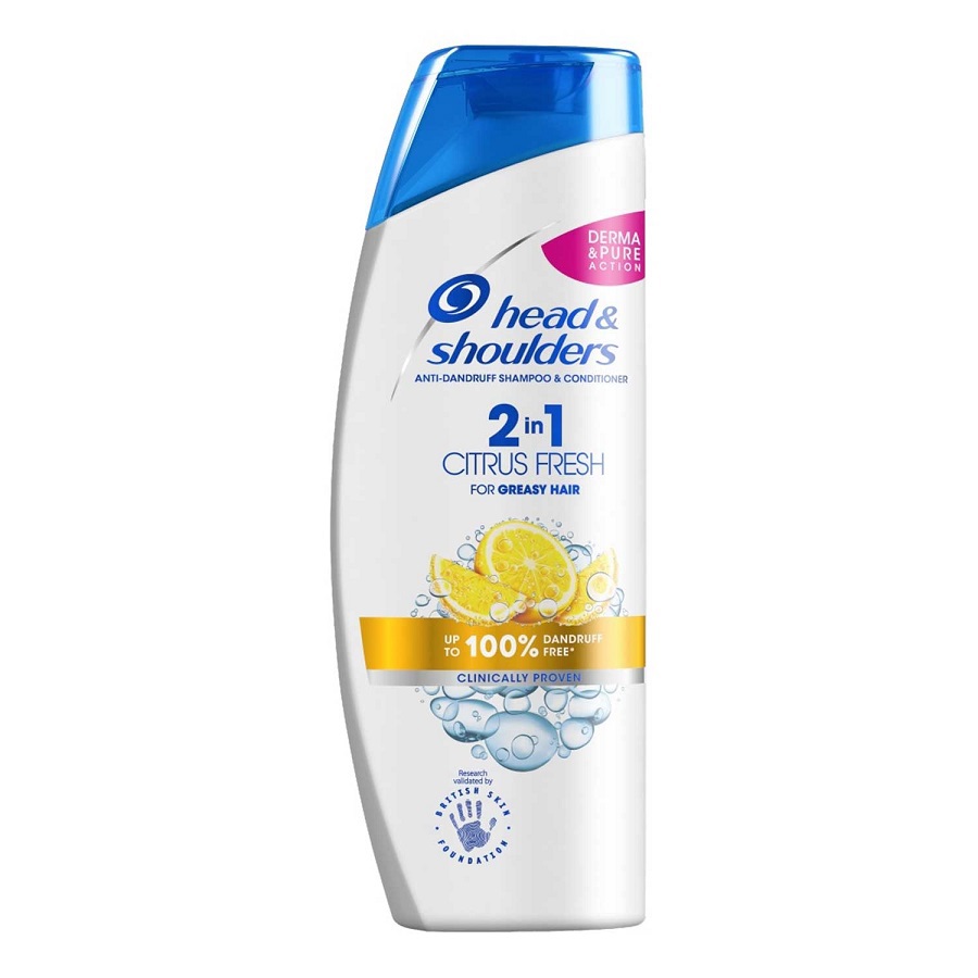 شامبو 2 في 1 برائحة الحمضيات 450 مل