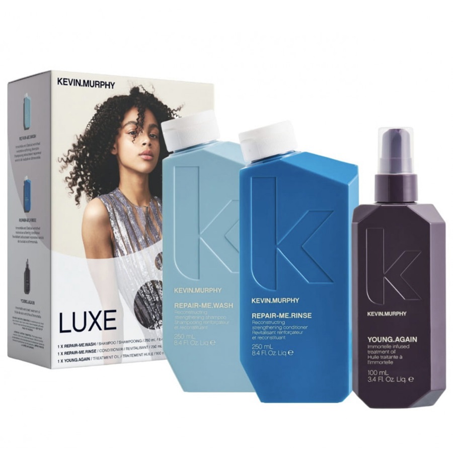 مجموعة لوكس للعناية بالشعر التالف 3 قطع