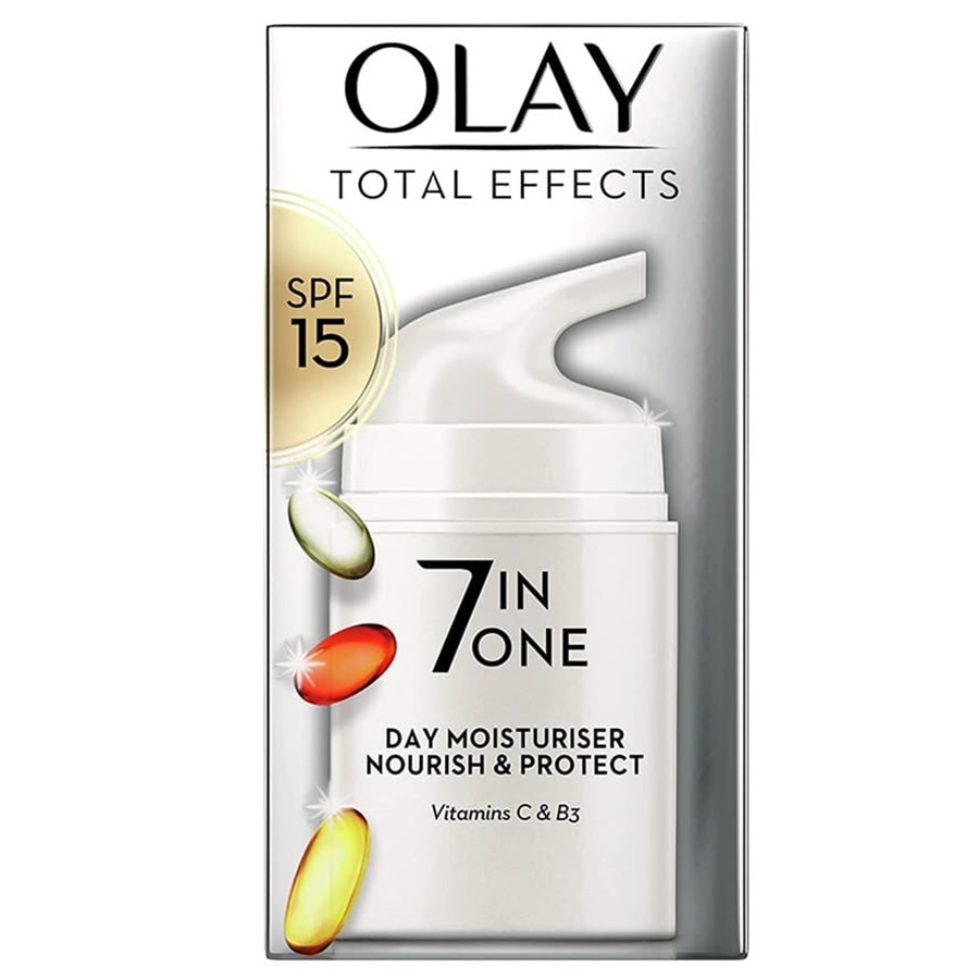 مرطب النهار توتال إفكتس 7 في 1لمكافحة التجاعيد بدرجة حماية 15- 50 مل