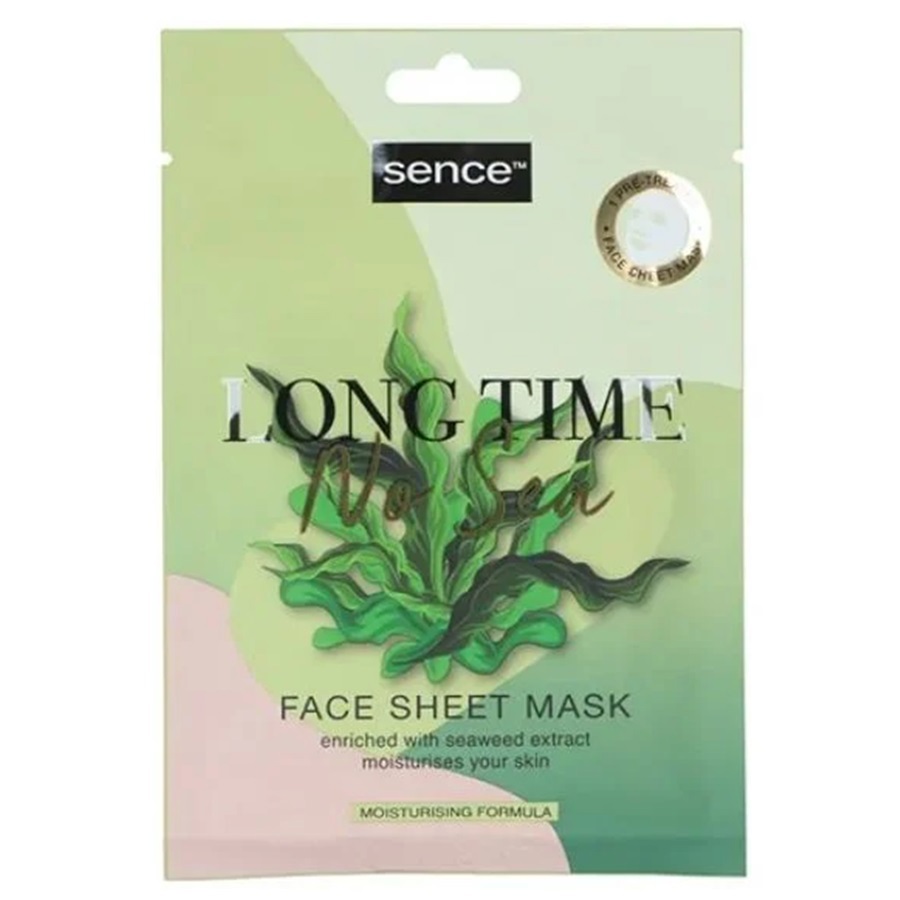 ماسك ورقي للوجه بالأعشاب البحرية