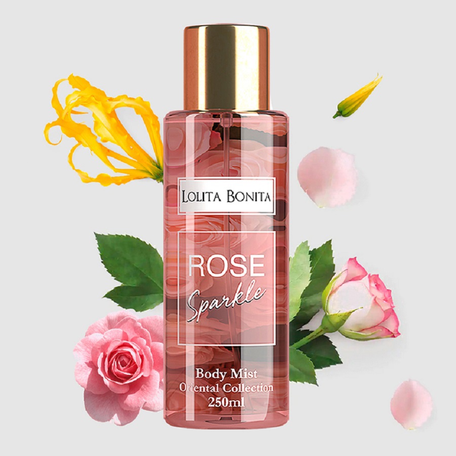 مست للجسم روز سباركل 250 مل