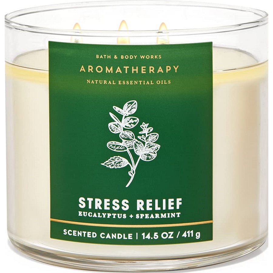 ستريس ريليف شمعة معطرة بثلاث فتائل 411 غم