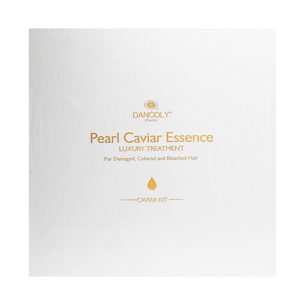مجموعة معالجة الشعر بخلاصة الكافيار اللؤلؤي