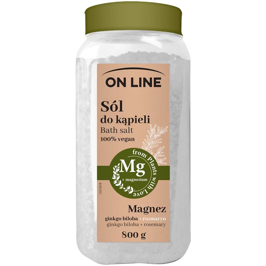 ملح استحمام %نباتي 800 غم