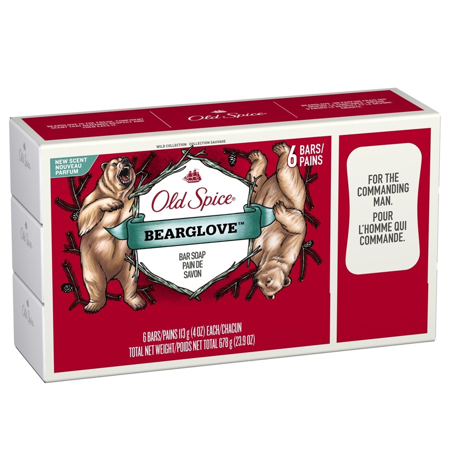 صابون بير جلوف للرجال 6 قطع