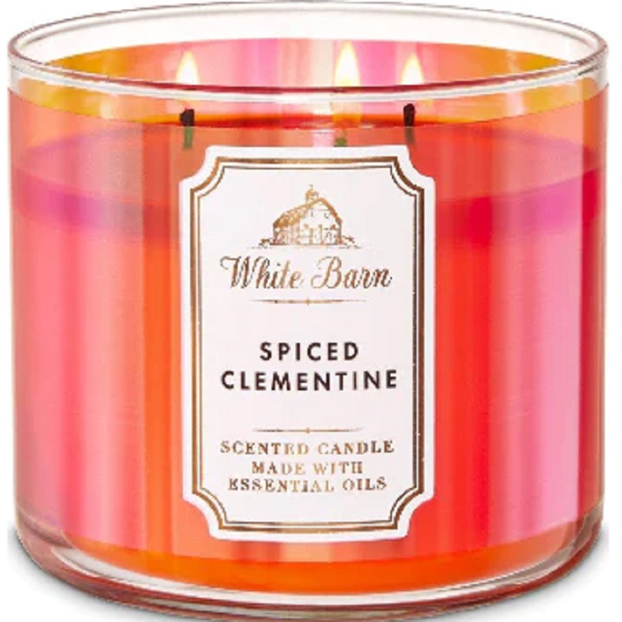 سبايسد كليمنتين شمعة معطرة بثلاث فتائل 411 غم