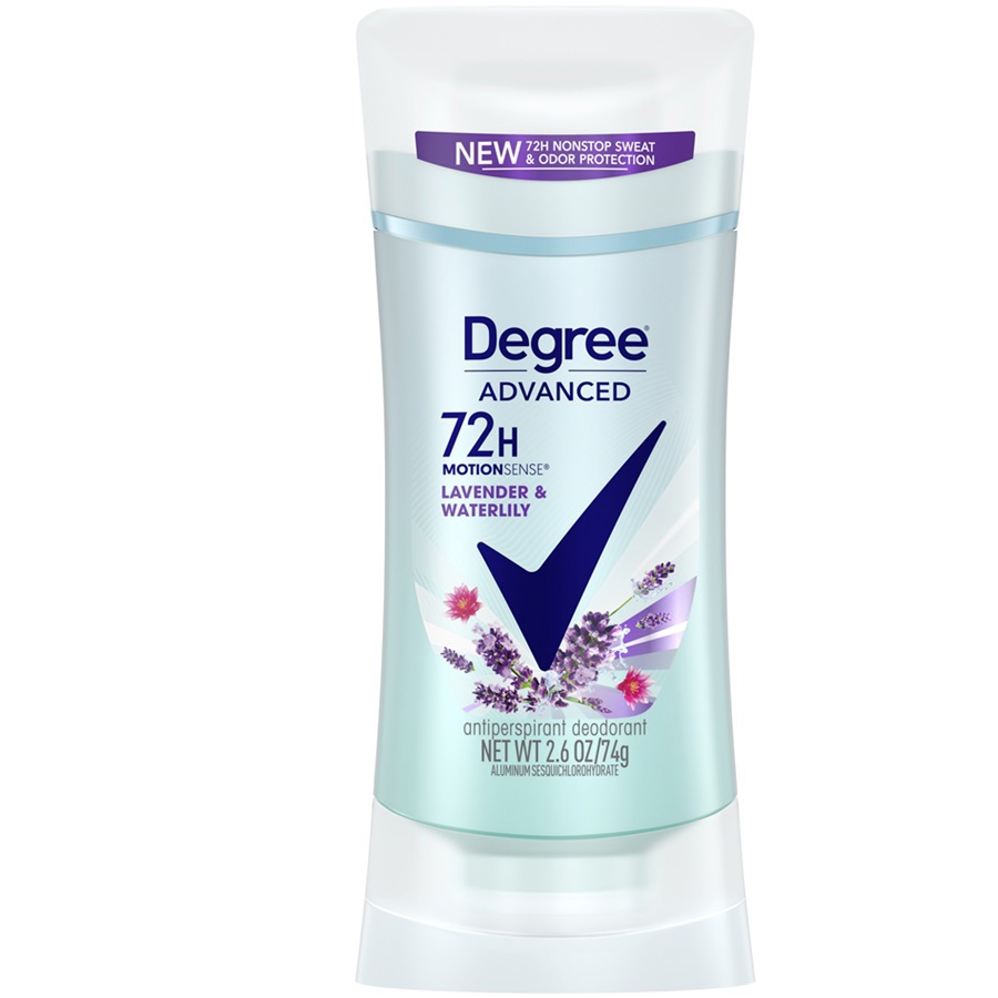 مزيل عرق متطور 72 ساعة برائحة اللافندر وزنبق الماء 74 غم