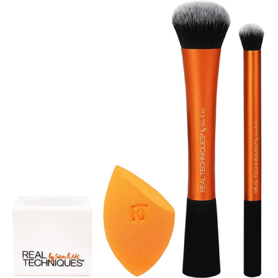 مجموعة فرش للوجه 3 قطع