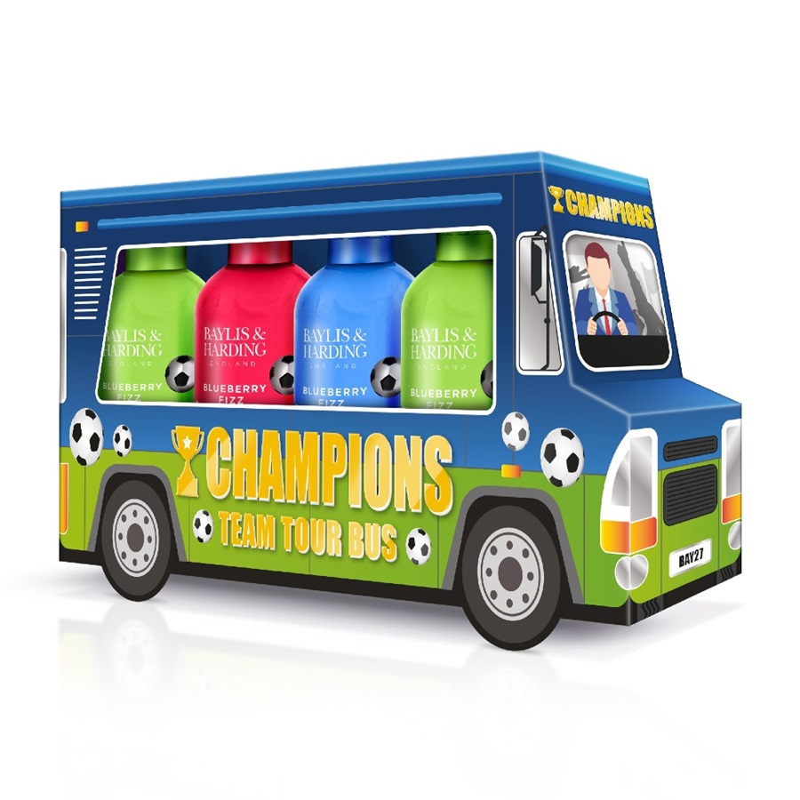 مجموعة الفوتبول للعناية بالجسم 4 قطع