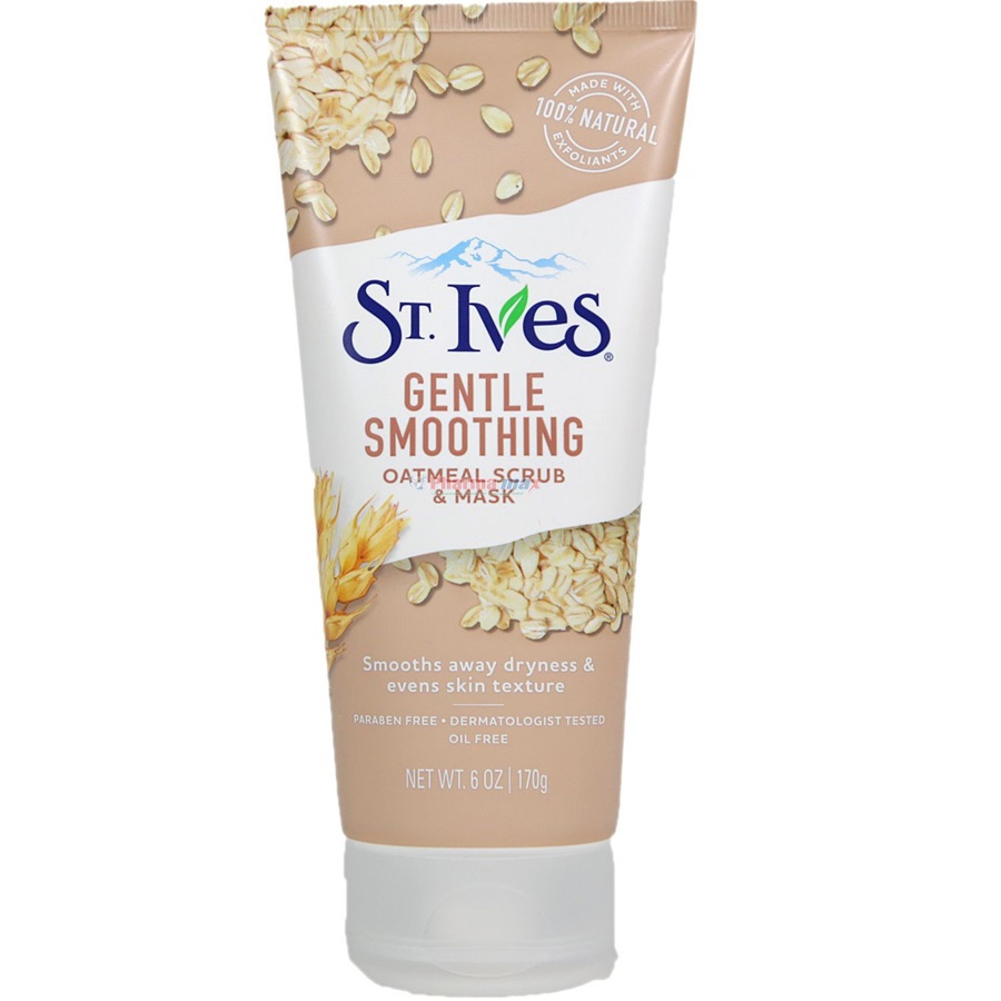 مقشر وماسك بدقيق الشوفان للتنعيم والتلطيف 170 غم