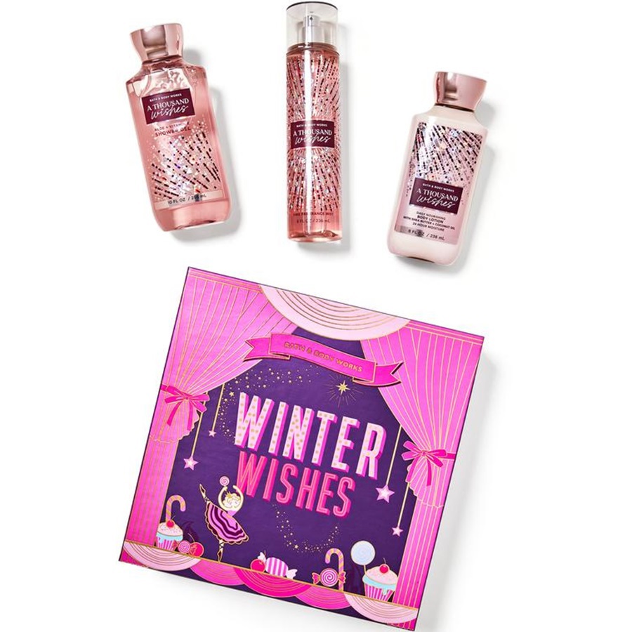 مجموعة هدايا ونتر ويشز 3 قطع