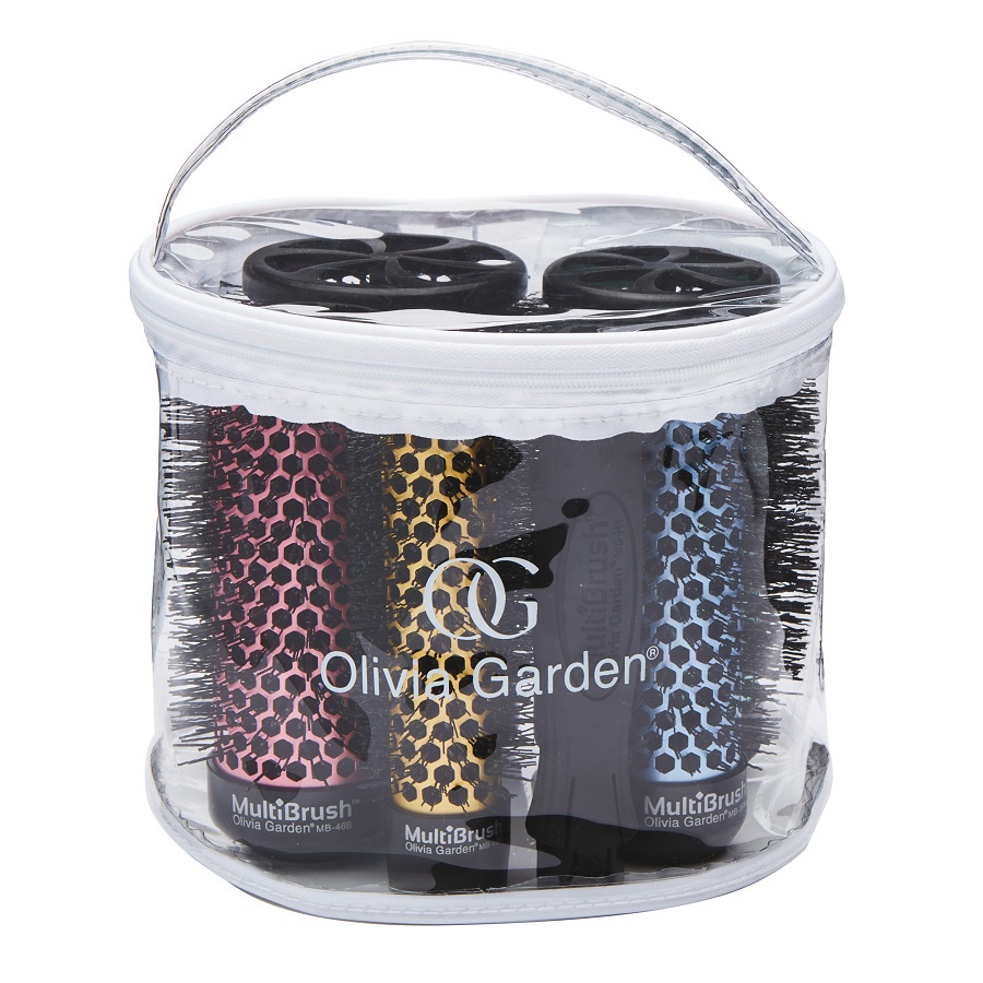 حقيبة تحتوي على فرشاة متعددة الوظائف من 6 قطع