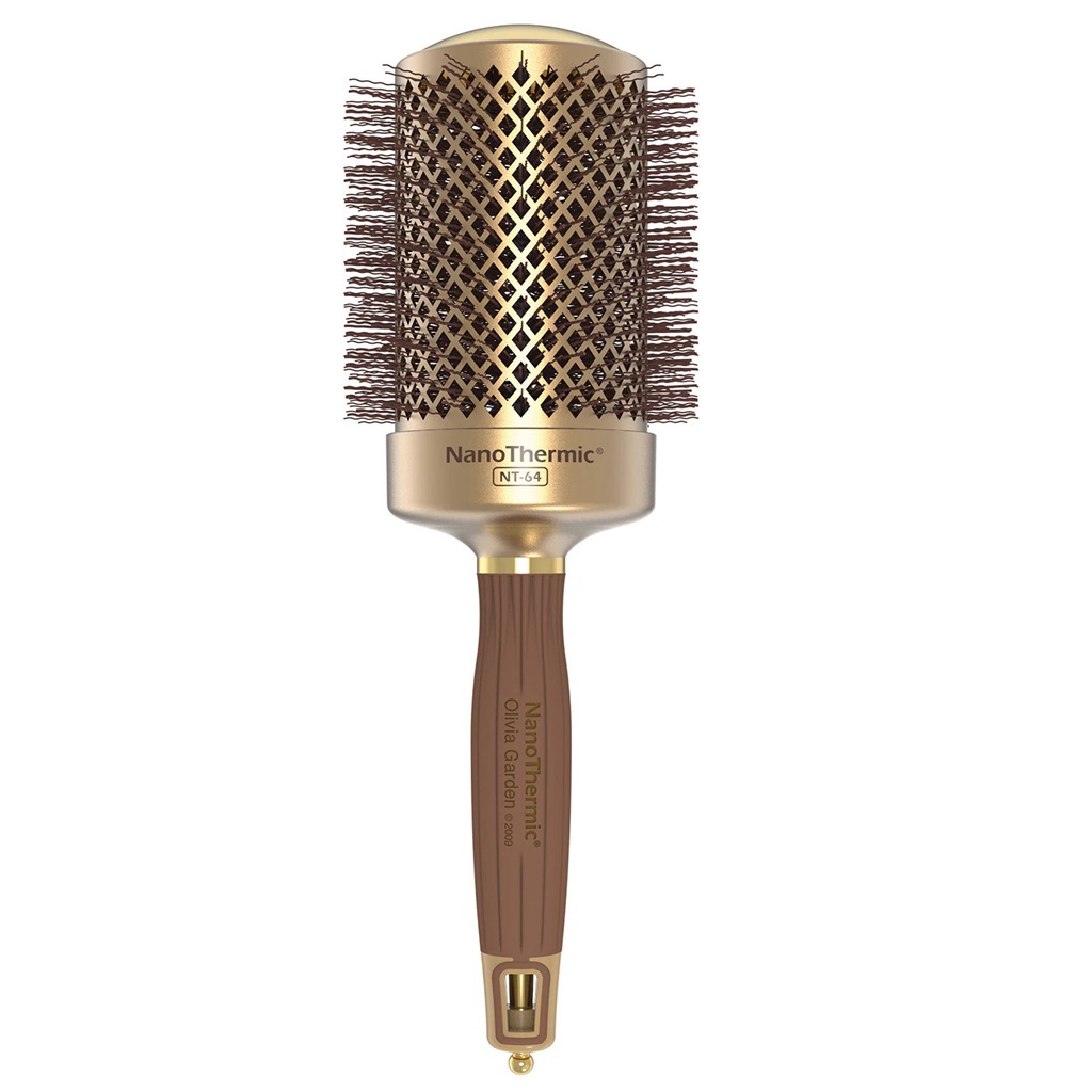 فرشاة شعر حرارية دائرية نانو ثيرميك 3 2\4