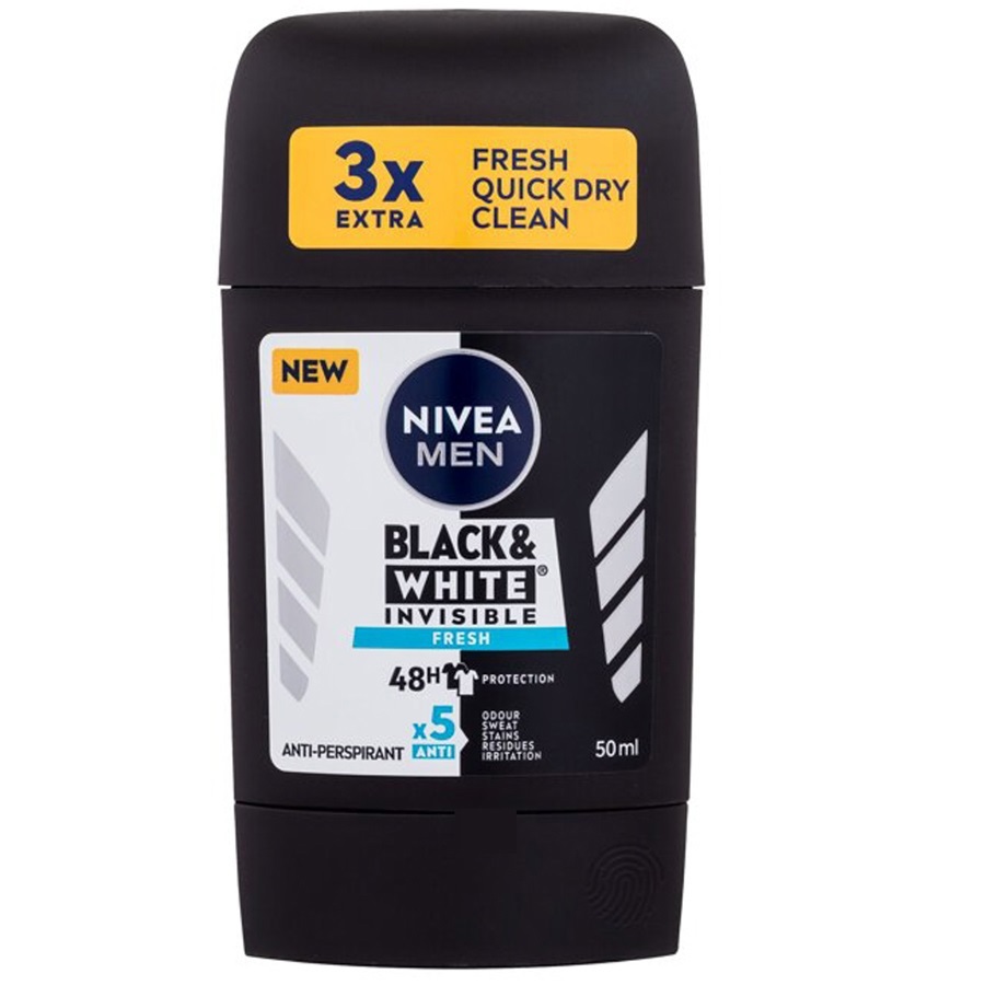 مزيل العرق ستك بلاك إند وايت انفزبل فريش 50 مل