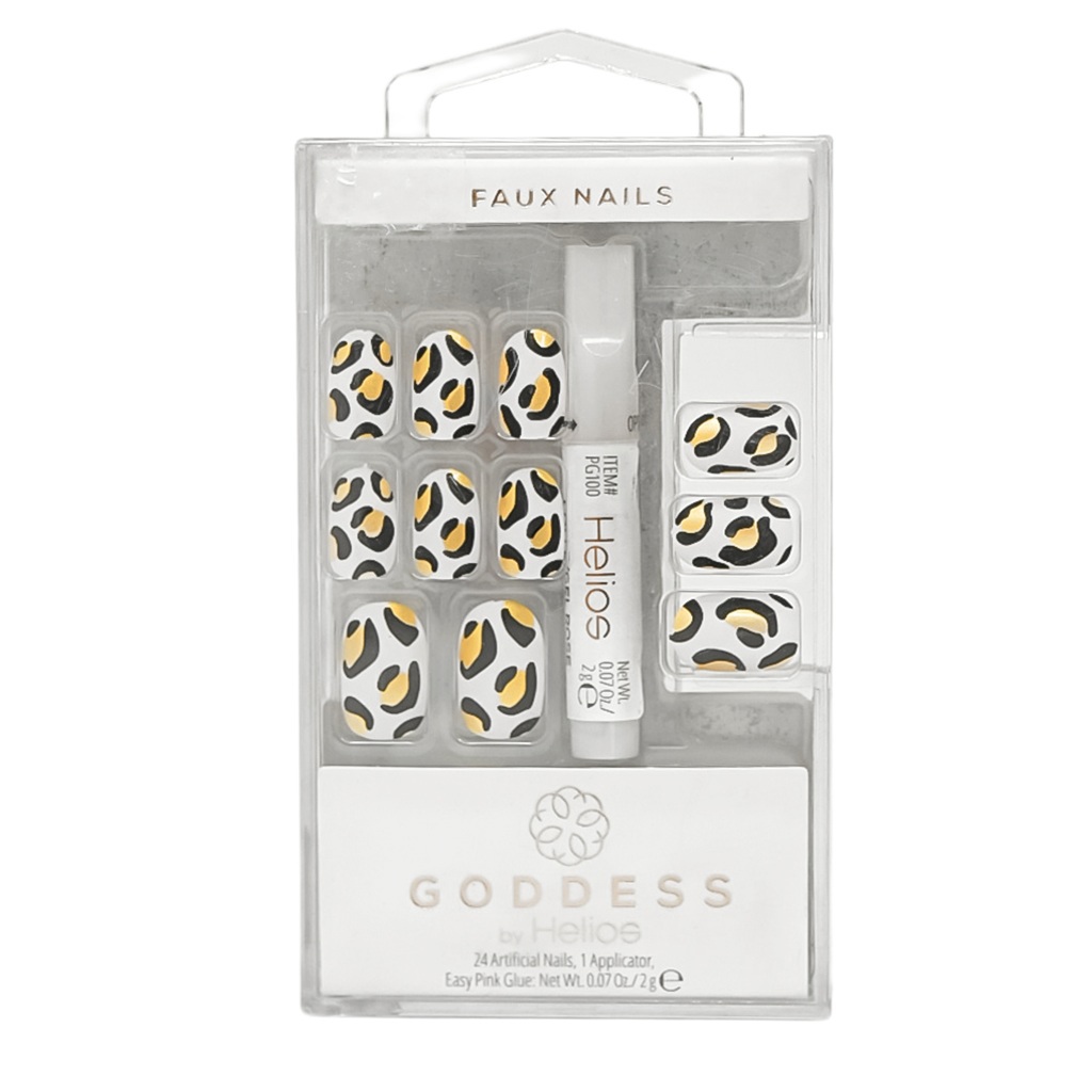 مجموعة أظافر صناعية جل إيفيكت 24 قطعة