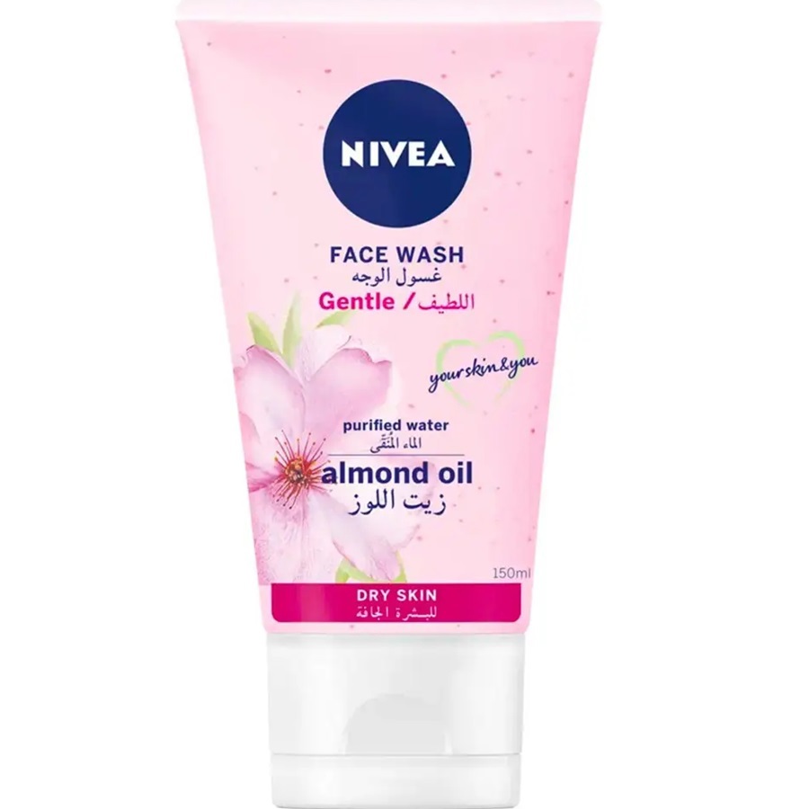 غسول الوجة اللطيف بزيت اللوز 150 مل‎