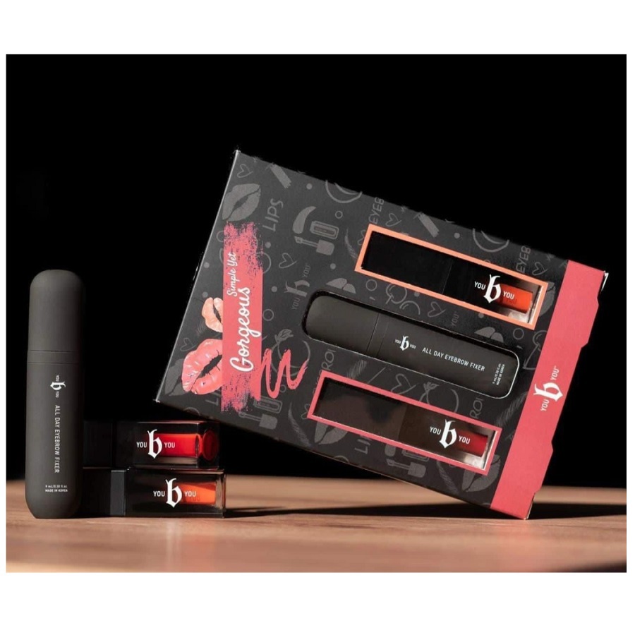 محموعة للشفاه والحواجب 3 قطع