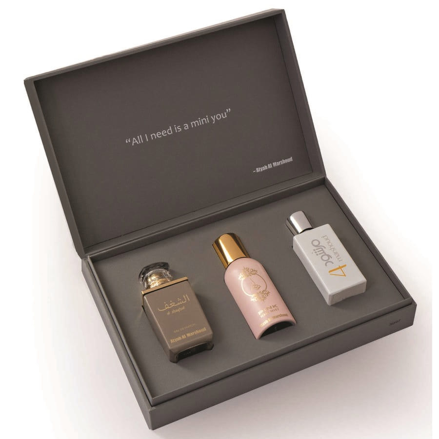 مجموعة هدايا ميني جراي 3 قطع