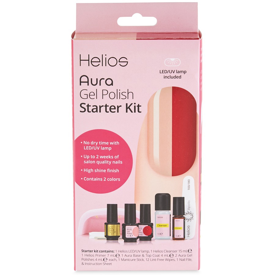 مجموعة طلاء الأظافر جل هيليوس ديلوكس