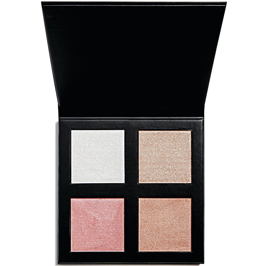 باليت الهايلايتر الذهبي الوردي