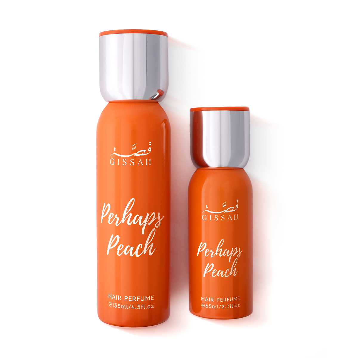 GISSAH HAIR PERFUME SET 135ML + 65 ML  PERHAPS PEACH 3