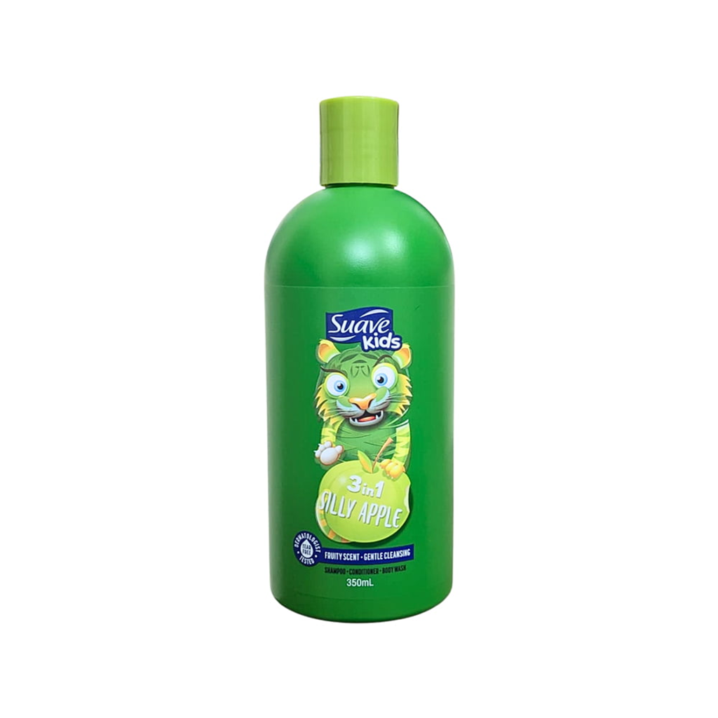 شامبو للأطفال 3 في 1 برائحة التفاح 350 مل