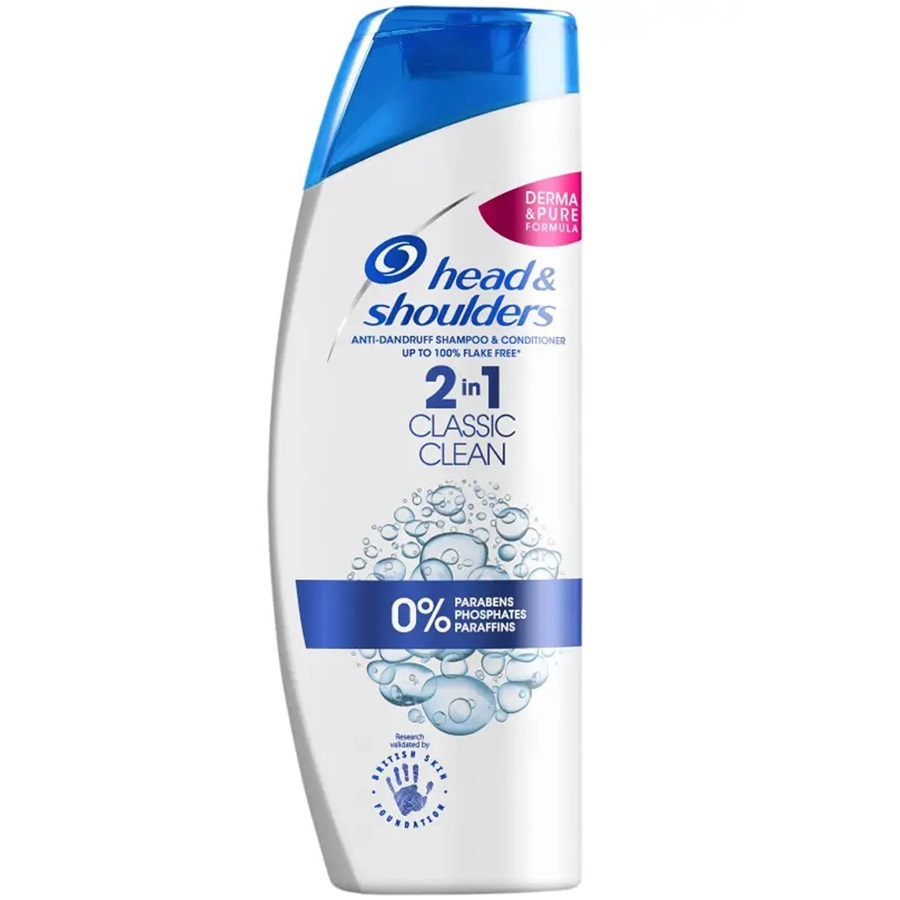 شامبو 2 في 1 كلاسيك كلين 450 مل