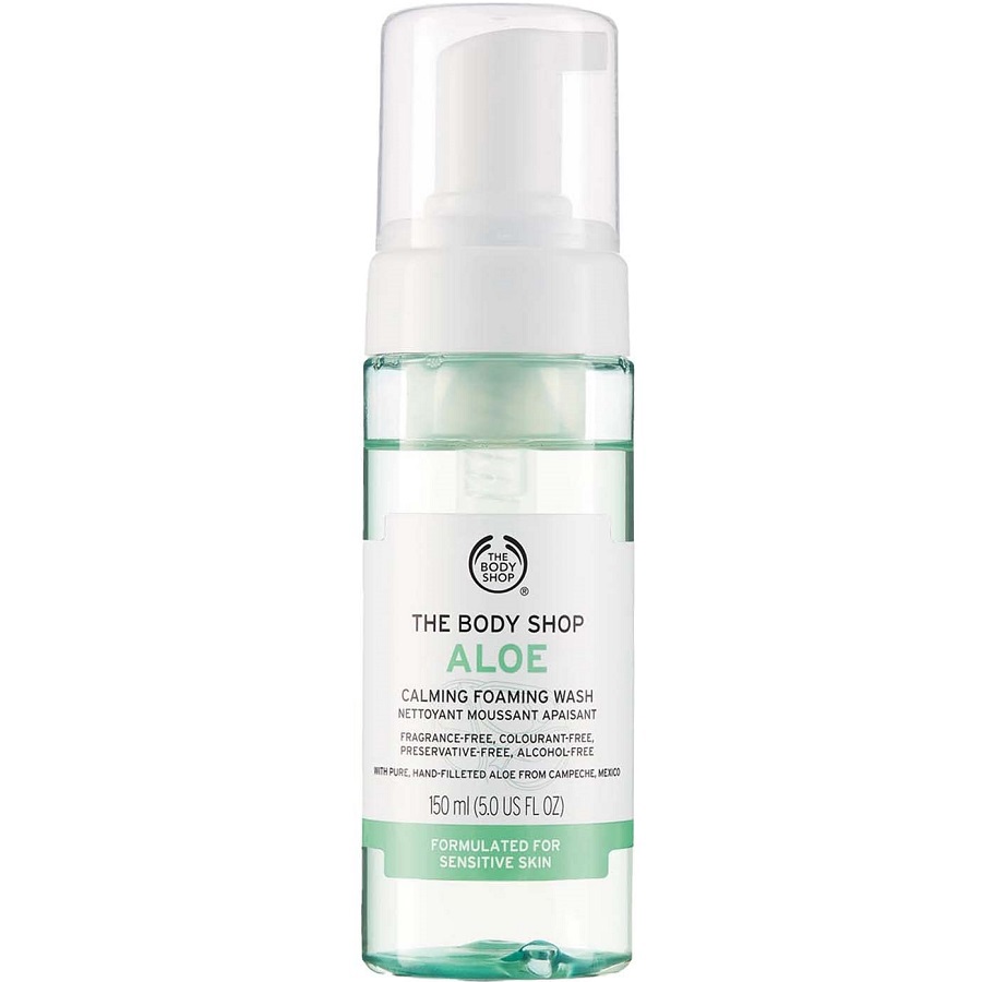 غسول الألوفيرا الرغوي المهدئ 150 مل