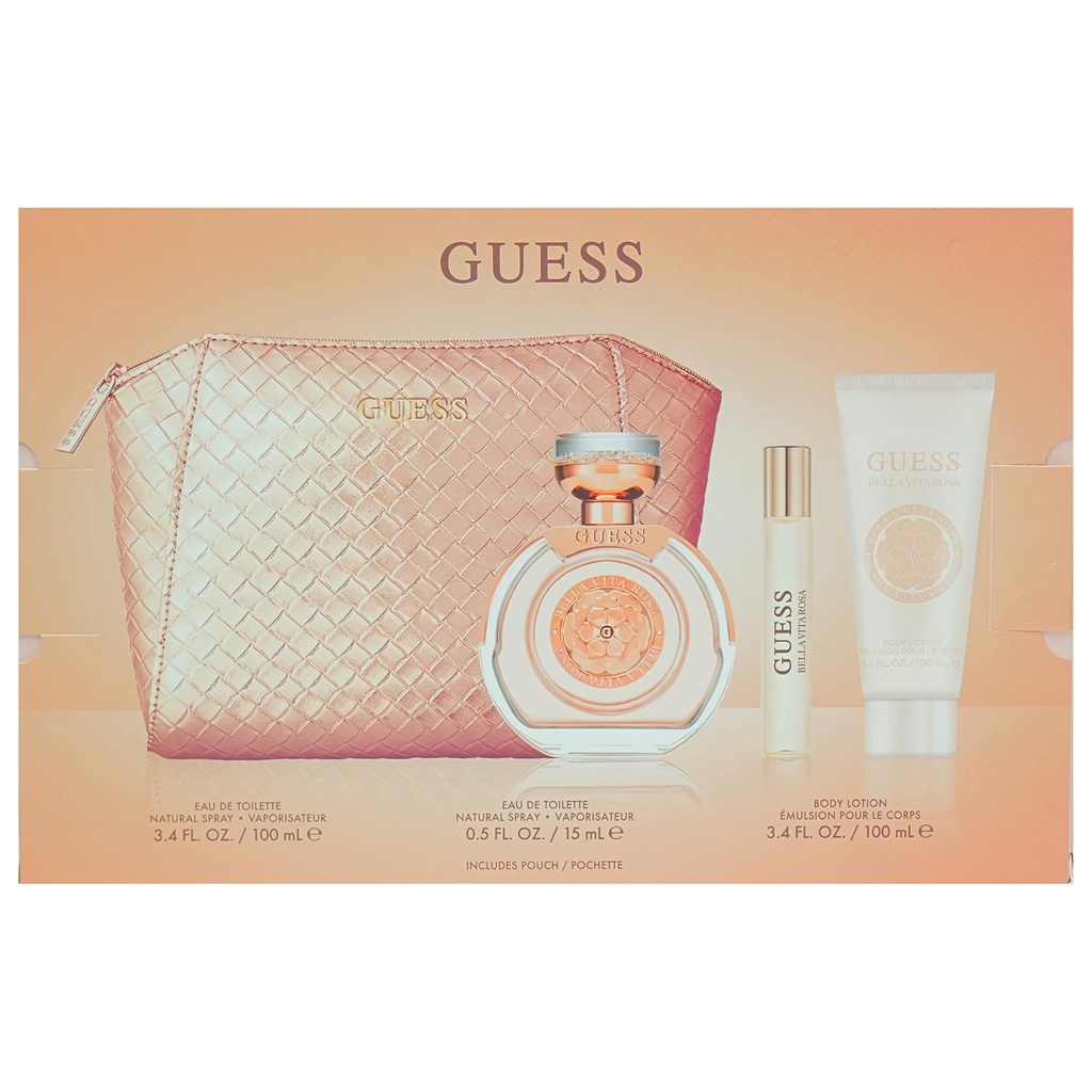 مجموعة هدايا بيلا فيتا روزا أودي تواليت 4 قطع