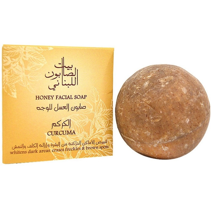 صابون الوجه بالعسل والكركم 120 غم