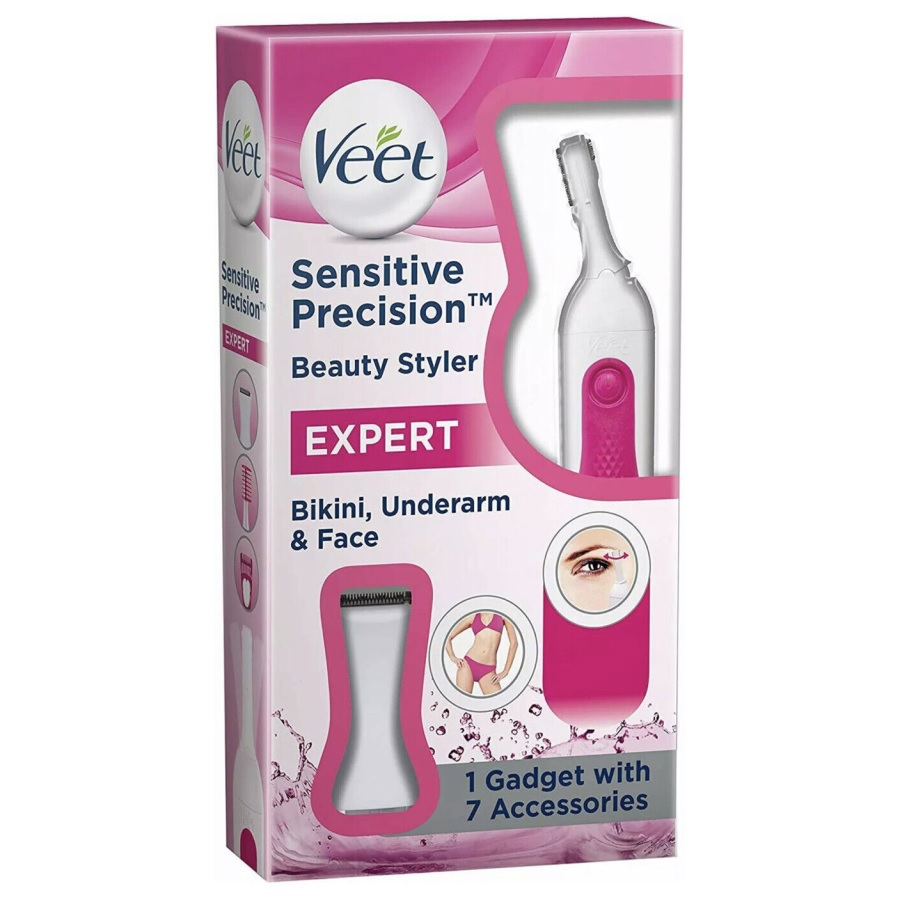 جهاز لتشذيب الحواجب ومنطقة البيكيني وتحت الإبط