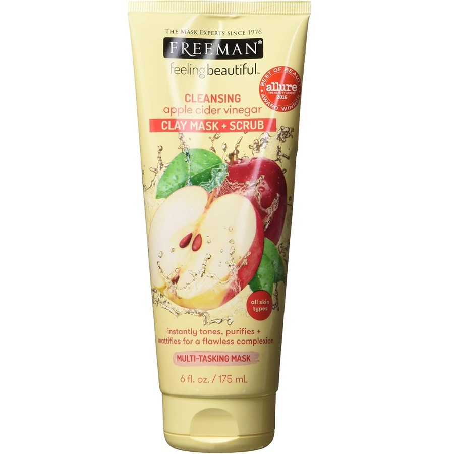 مقشر بخلاصة خل التفاح والطين 175 مل