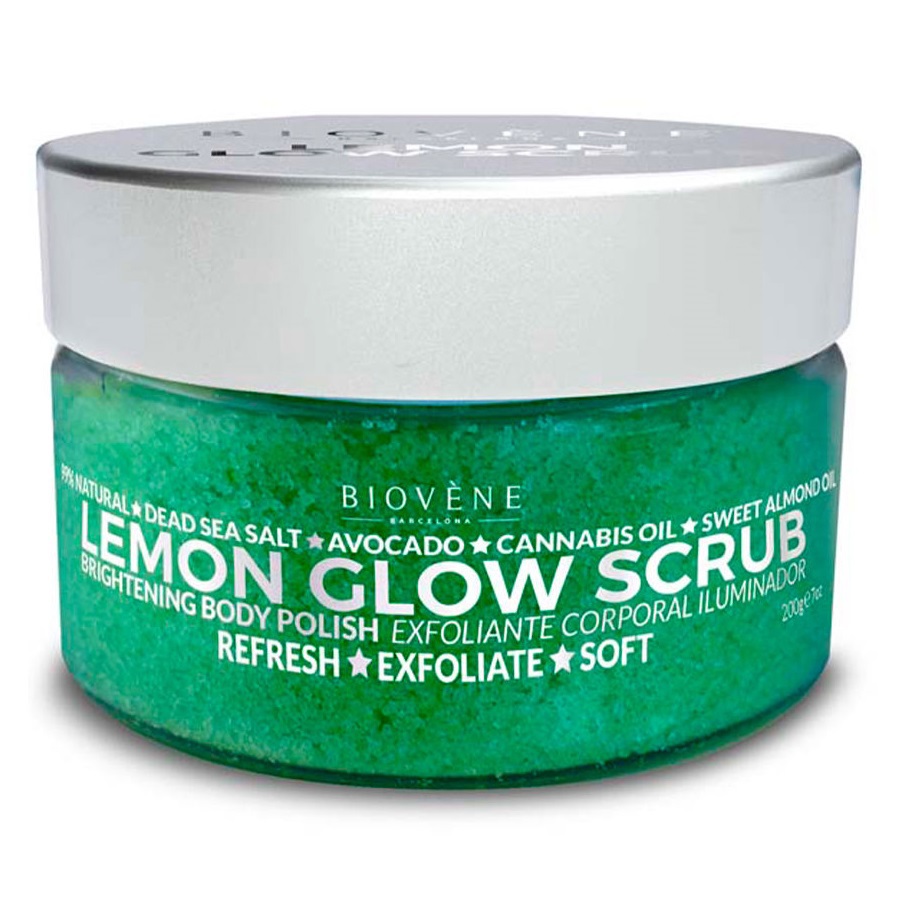 مقشر للجسم بملح البحر والليمون 200 غم