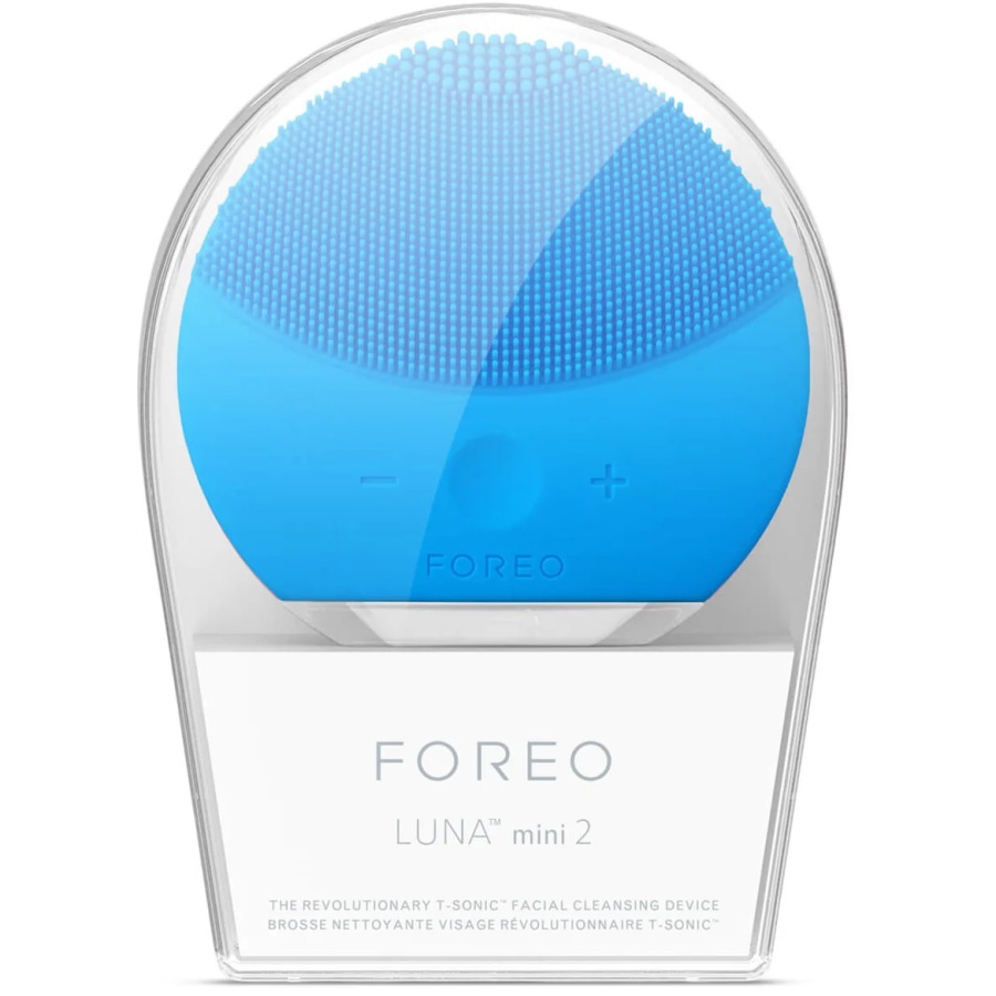 جهاز لونا ميني 2 لتنظيف الوجه (أزرق)