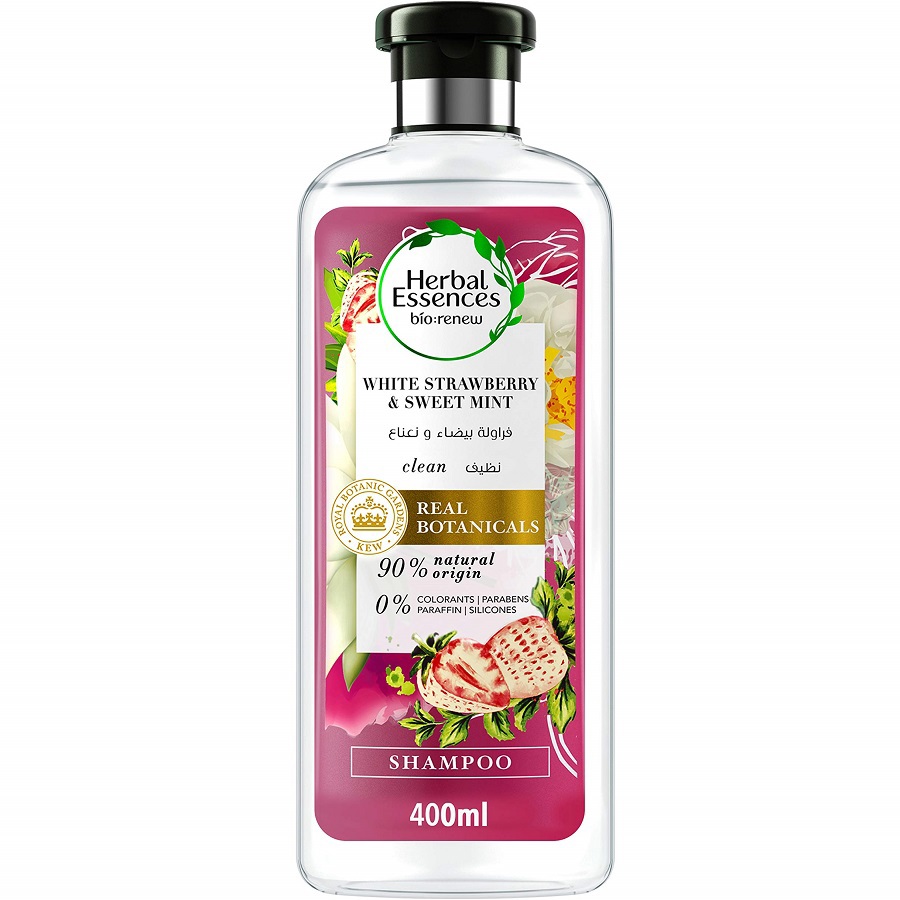 شامبو بالفراولة البيضاء والنعناع الحلو 400 مل