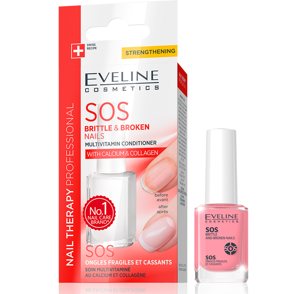 فيتامين لعلاج الأظافر المتكسرة والهشة إس أو إس 12 مل