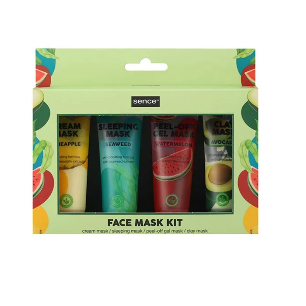مجموعة هدايا قناع الوجه بلانيت لوف 4 قطع