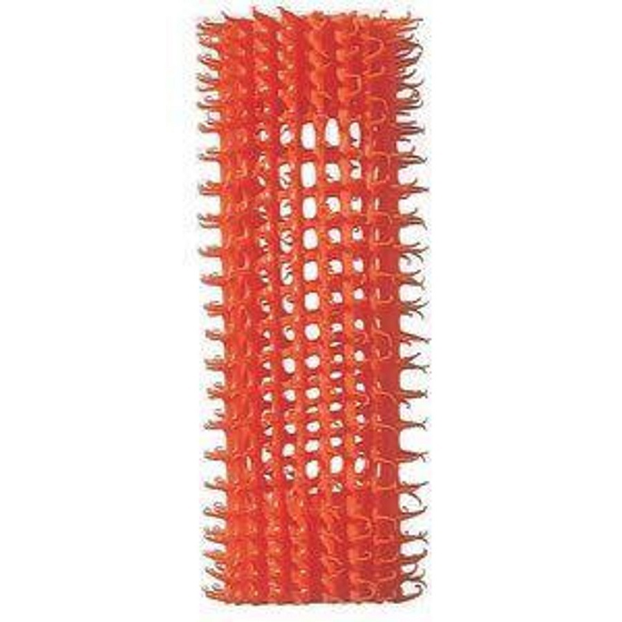 رولات تجعيد الشعر باللون البرتقالي