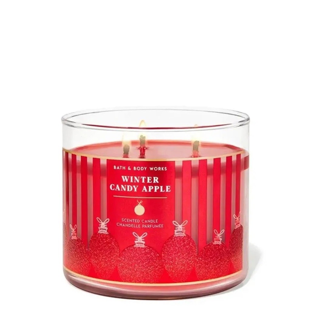 شمعة وينتر كاندي آبل بثلاثة فتائل 411 غم