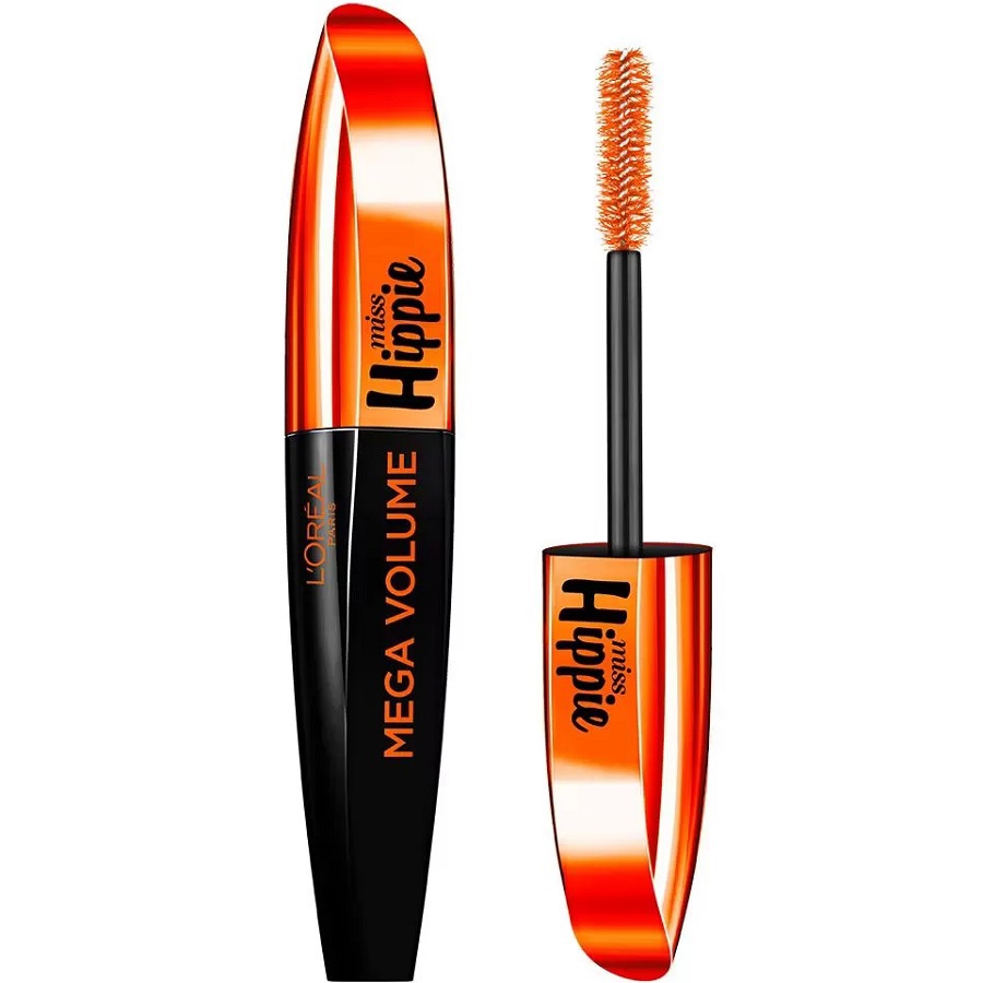 ماسكارا ميجا فوليوم مس هيبي المقاومة للماء (اسود)