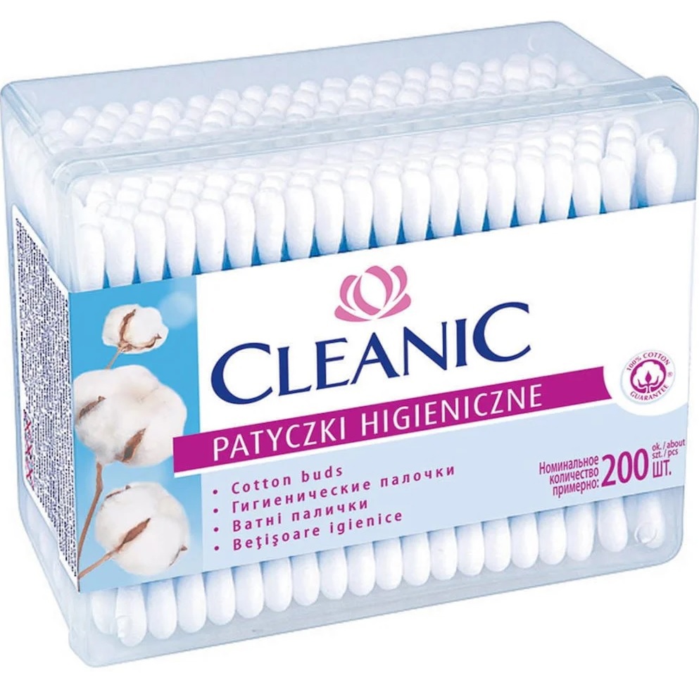 اعواد قطن لتنظيف الاذن