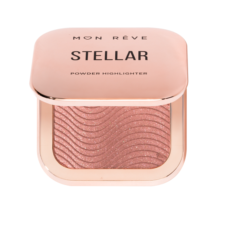 هايلايتر بودرة ستيلار 04 ذهبي وردي