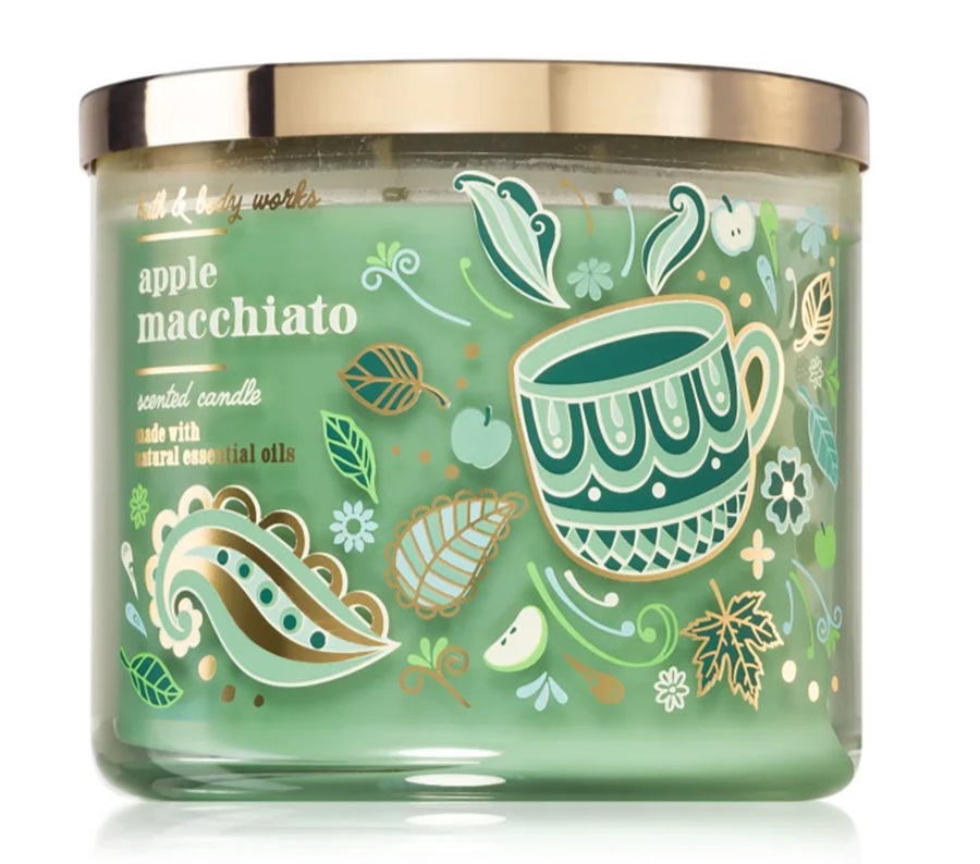 شمعة أبل ماكياتو 3 فتائل 411 غم