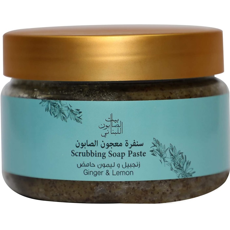 مقشر معجون الصابون بالزنجبيل والليمون 300 غم