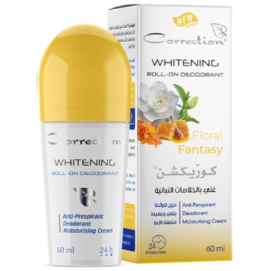 مزيل عرق رول مبيض فلورال فانتسي 60 مل