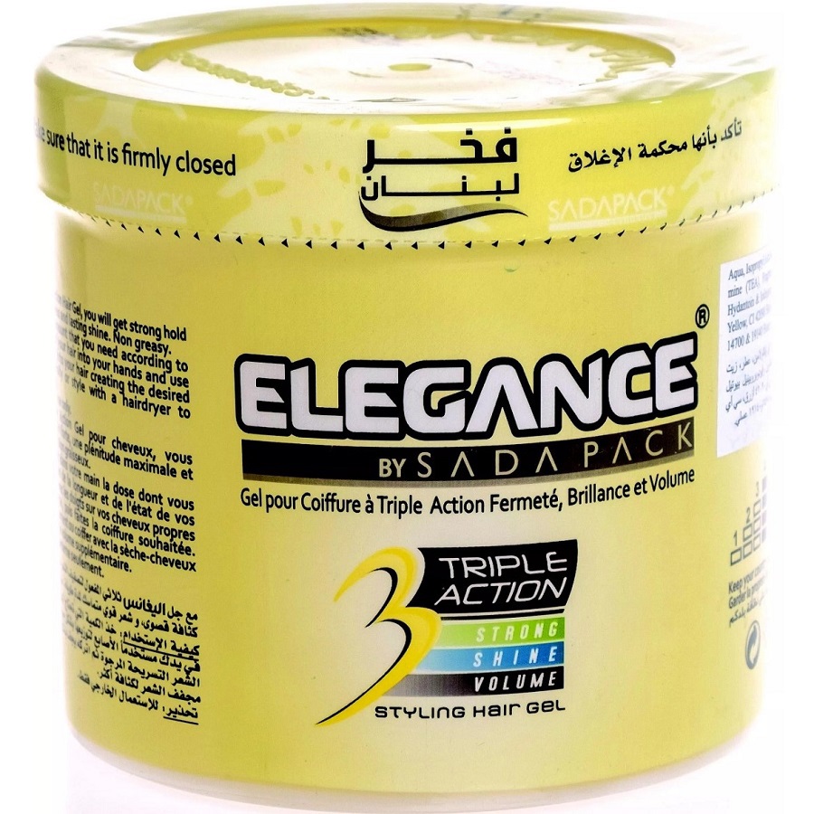 جل شعر ثلاثي المفعول 500 مل