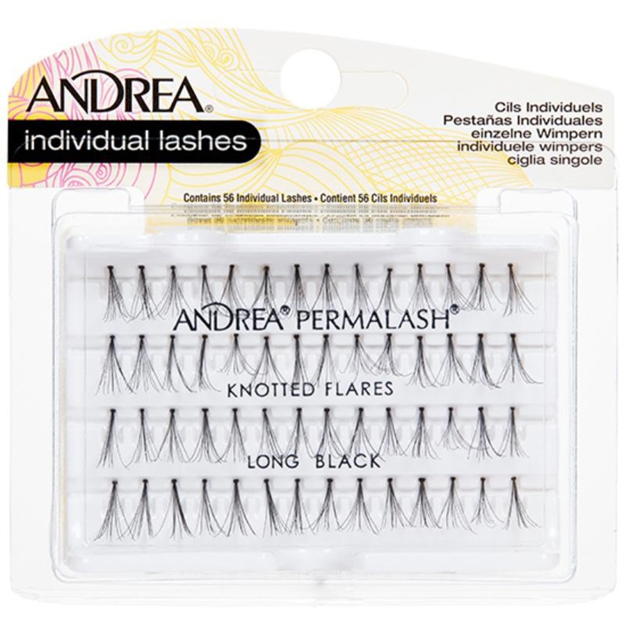 رموش طويلة باللون الأسود