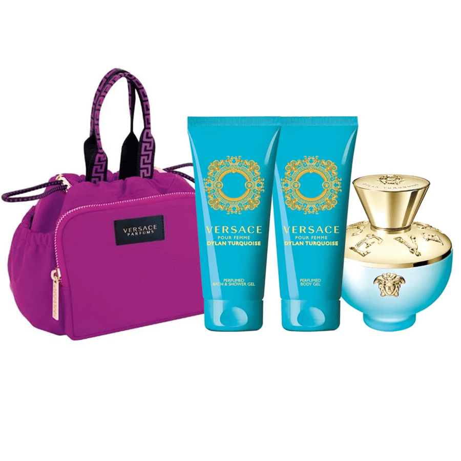 مجموعة هدايا ديلان تركواز للنساء 4 قطع